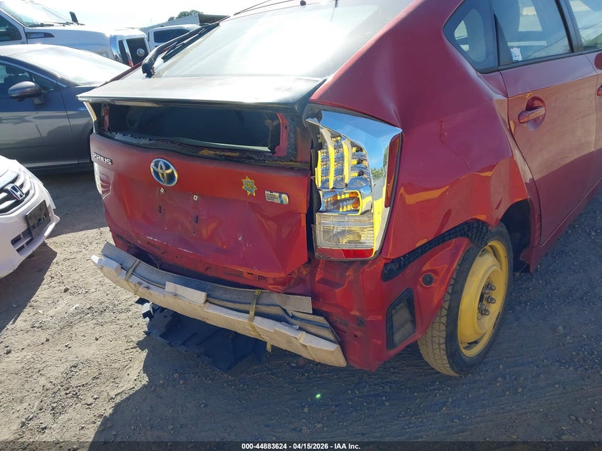 2010 Toyota Prius Ii VIN: JTDKN3DU2A0027176 Lot: 44883624