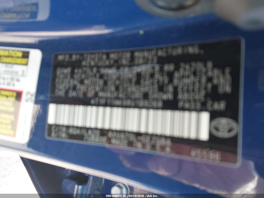 2024 Toyota Camry Xle VIN: 4T1F11AKXRU189268 Lot: 44883716