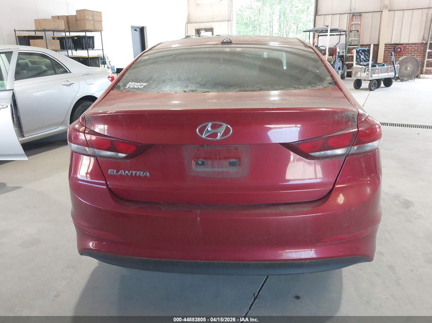 2017 Hyundai Elantra Se VIN: KMHD84LF0HU059938 Lot: 44883805