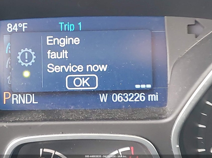 2014 Ford Focus Se VIN: 1FADP3F20EL429092 Lot: 44883835