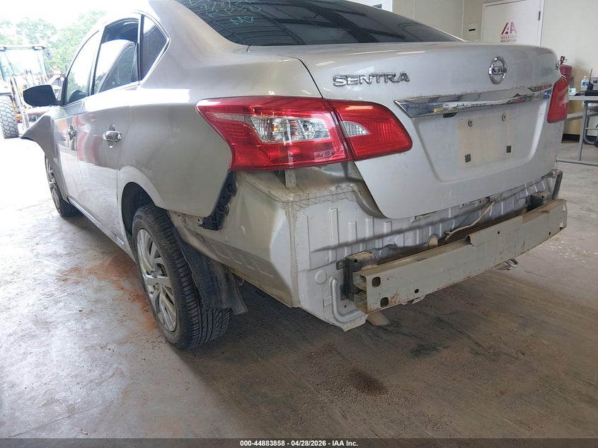 VIN 3N1AB7AP8HL710459 2017 NISSAN SENTRA SV