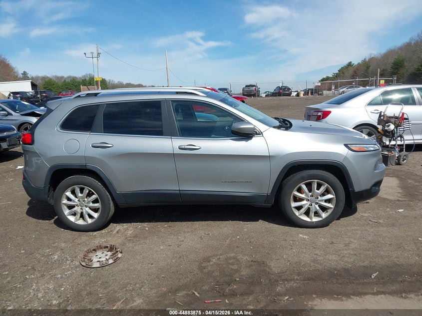 2014 Jeep Cherokee Limited VIN: 1C4PJMDB1EW198722 Lot: 44883875