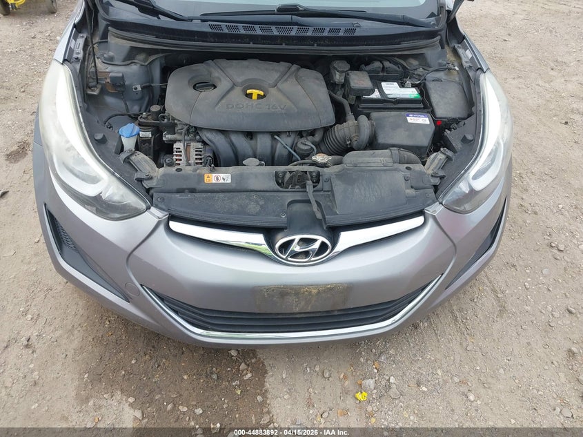 2016 Hyundai Elantra Se VIN: KMHDH4AE4GU483213 Lot: 44883892