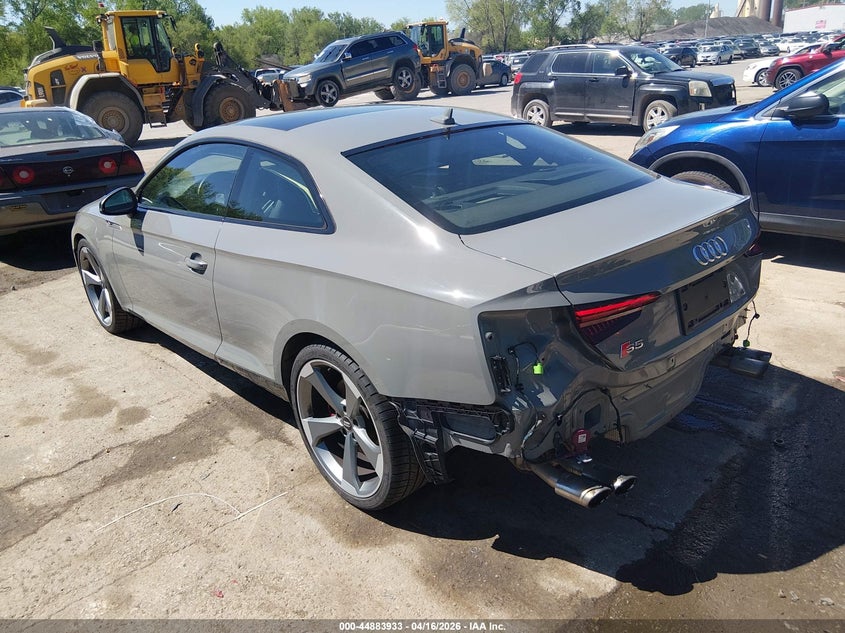 Vin: waur4af50ka067812, lot: 45381279, audi s5 3.0t premium 20193