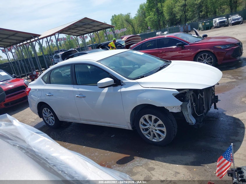 2018 Nissan Sentra Sv VIN: 3N1AB7AP9JY299761 Lot: 44883961