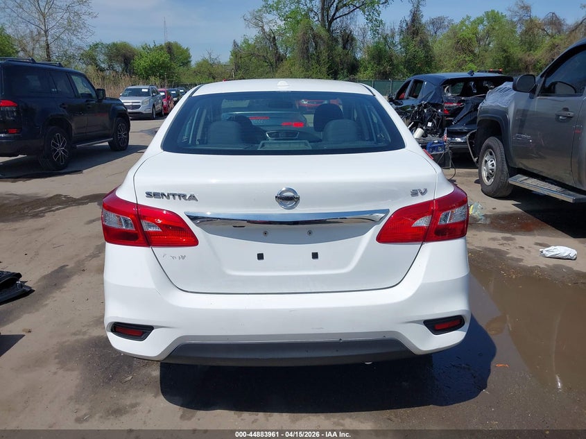 2018 Nissan Sentra Sv VIN: 3N1AB7AP9JY299761 Lot: 44883961