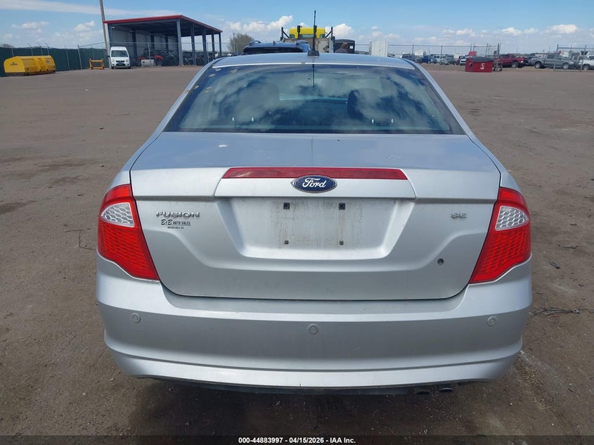 2012 Ford Fusion Se VIN: 3FAHP0HA0CR345776 Lot: 44883997