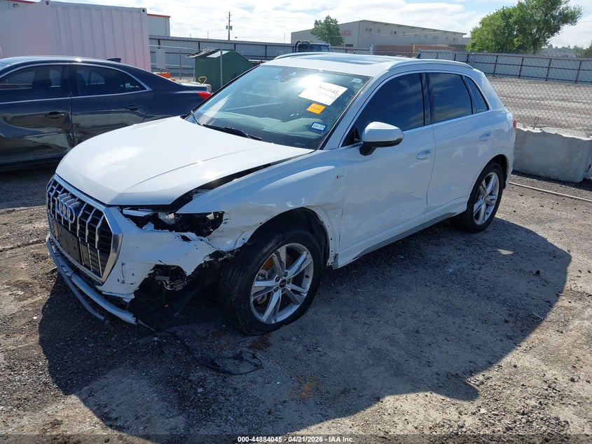 Vin: wa1eecf3xp1089701, lot: 45381391, audi q3 premium plus 45 tfsi s line quattro tiptronic 20232