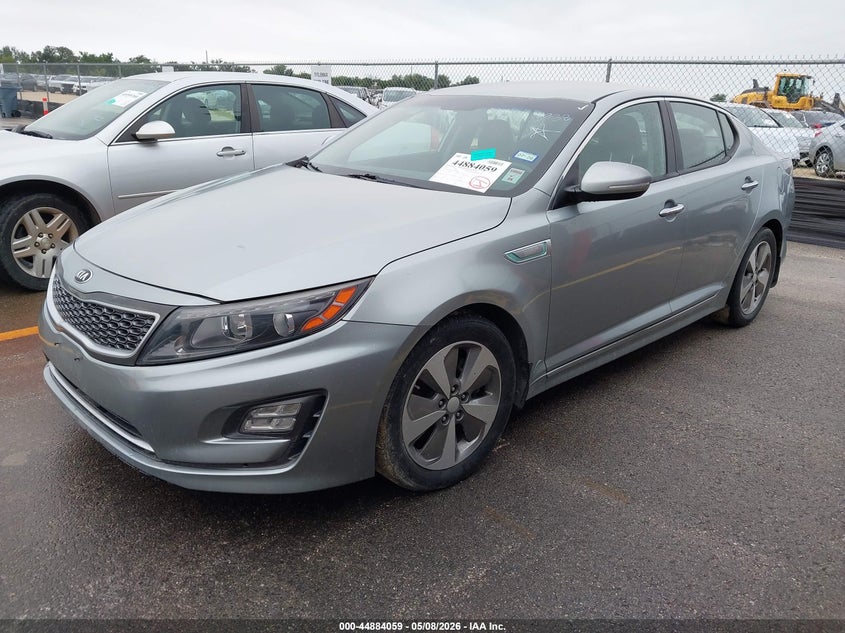 Vin: knagn4adxf5083938, lot: 45381405, kia optima hybrid ex 20152