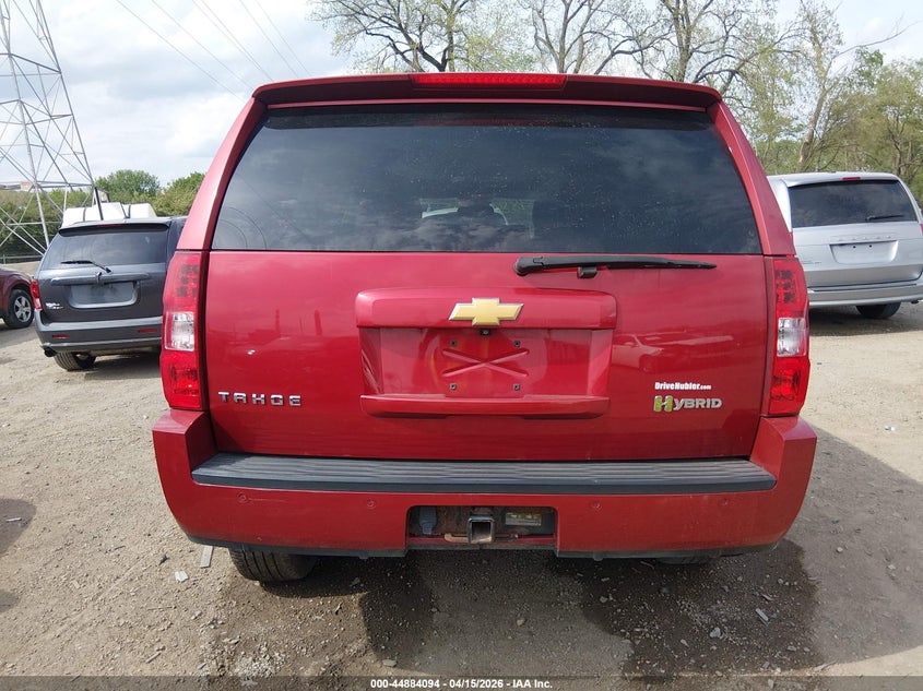 2013 Chevrolet Tahoe Hybrid VIN: 1GNSKDEJ3DR199243 Lot: 44884094