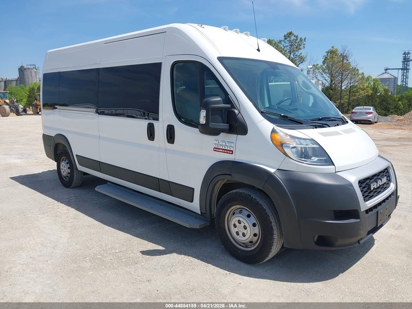 3C6LRVPG7ME513818 RAM PROMASTER 2500 WINDOW VAN HIGH ROOF 159 WB 2021