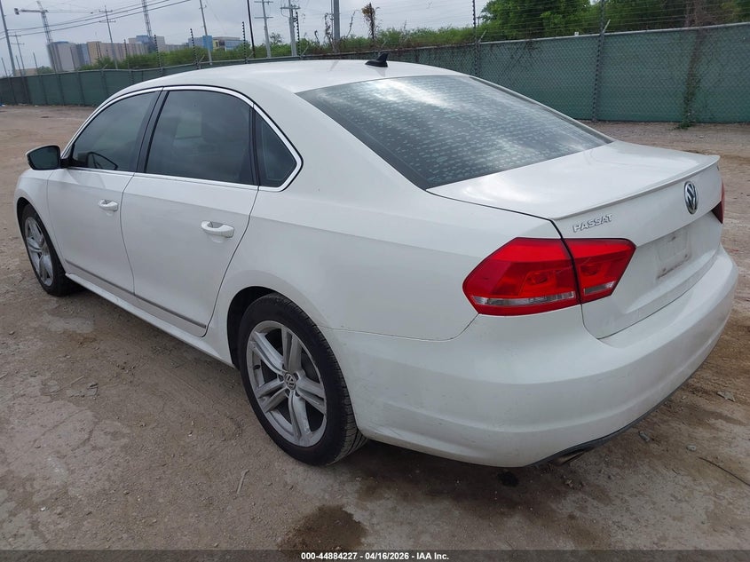 2013 Volkswagen Passat 2.0L Tdi Sel Premium
