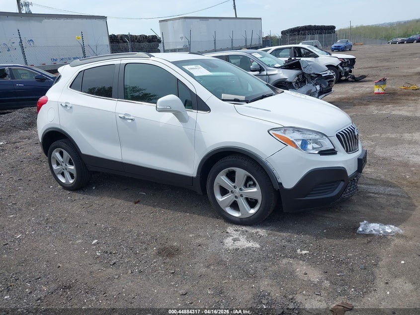 KL4CJASB5GB673793 2016 Buick Encore 1.4 white