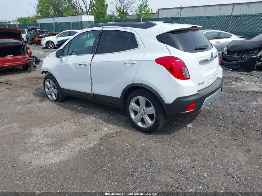 2016 Buick Encore 1.4 white Lot 111044884317 Vin KL4CJASB5GB673793