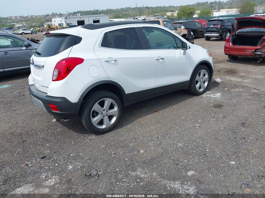 2016 Buick Encore 1.4 white Lot 111044884317 Vin KL4CJASB5GB673793