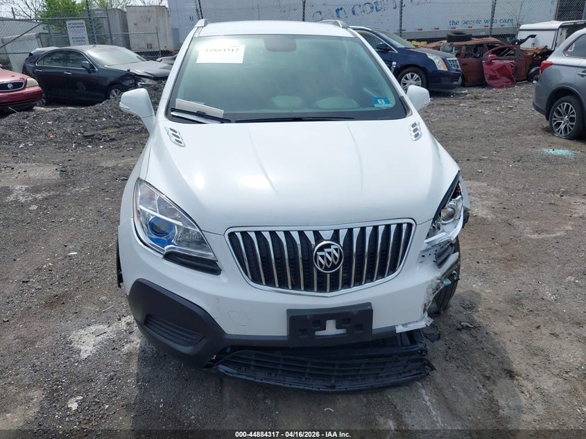 2016 Buick Encore 1.4 white Lot 111044884317 Vin KL4CJASB5GB673793