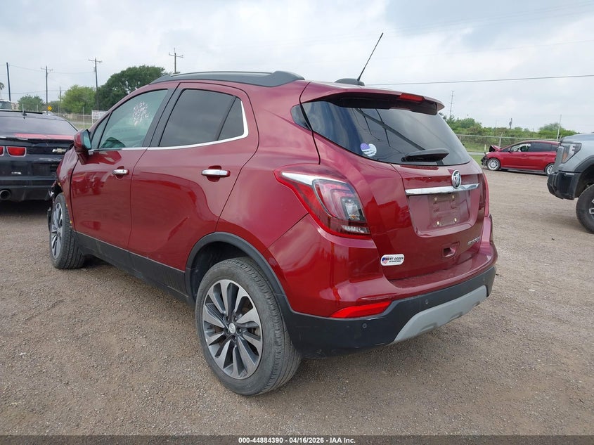 Vin: kl4cjesm8nb559034, lot: 45381736, buick encore awd preferred 20223