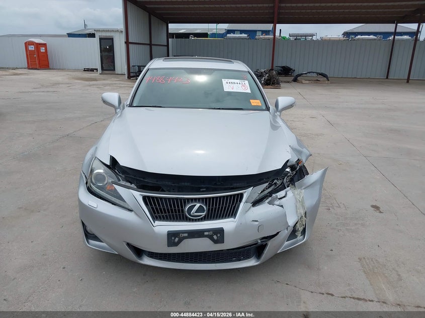 2011 Lexus Is 350 VIN: JTHBE5C28B5026645 Lot: 44884423