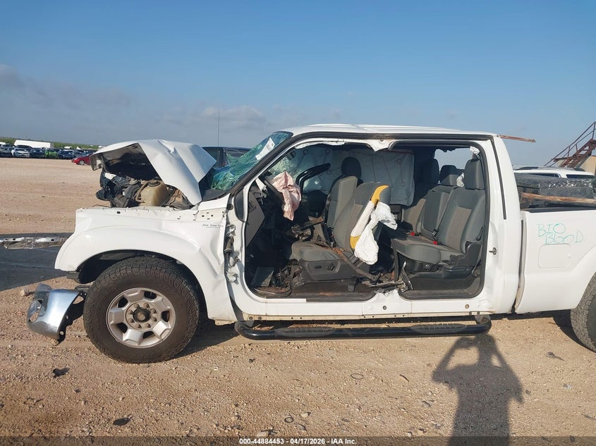 2012 Ford F250 6.2 F-250 Xlt white Lot 111044884453 Vin 1FT7W2A64CED22420