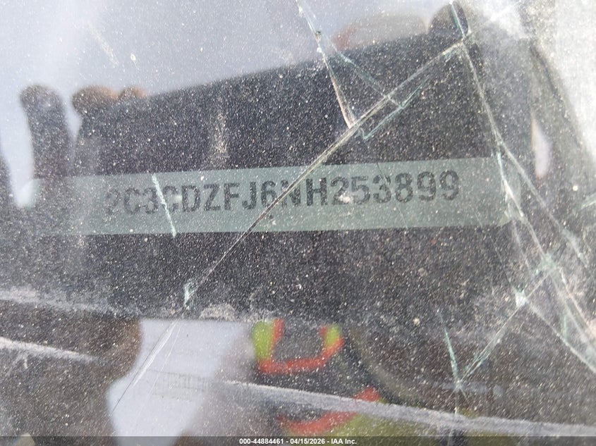 2022 Dodge Challenger R/T Scat Pack VIN: 2C3CDZFJ6NH253899 Lot: 44884461