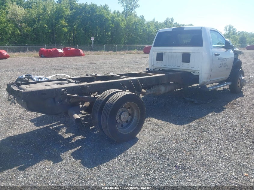 2022 Ram Ram 5500 Chassis Tradesman/Slt white Lot 111044884467 Vin 3C7WRMCL8NG151042