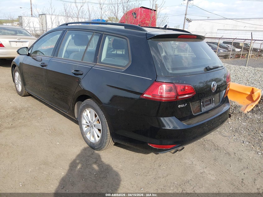 2016 Volkswagen Golf Sportwagen Tsi S 4-Door