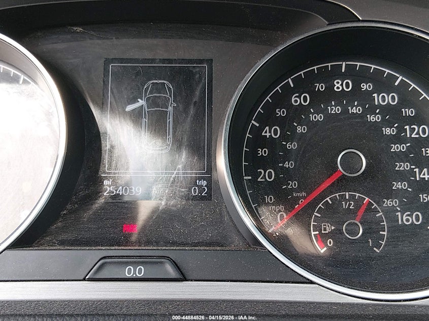 2016 Volkswagen Golf Sportwagen Tsi S 4-Door VIN: 3VWA17AU8GM508832 Lot: 44884526