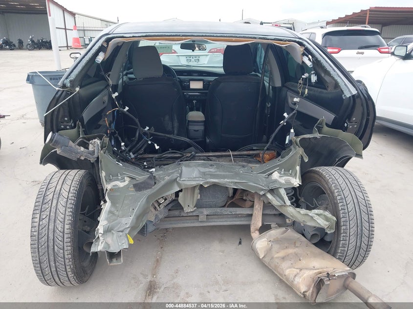 2016 Toyota Corolla Le VIN: 2T1BURHE2GC510240 Lot: 44884537