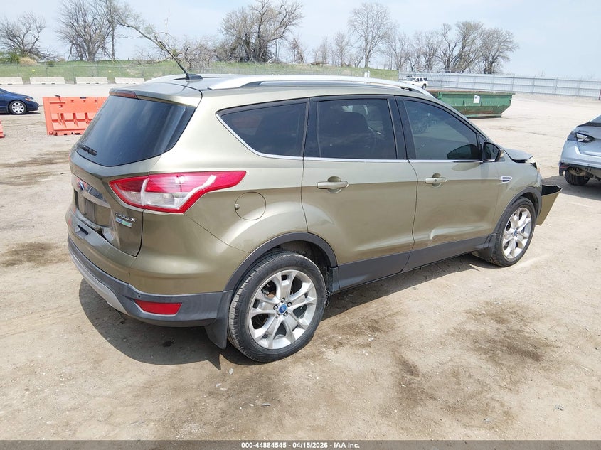 2014 Ford Escape 1.6 Titanium green Lot 111044884545 Vin 1FMCU0JX1EUA82443