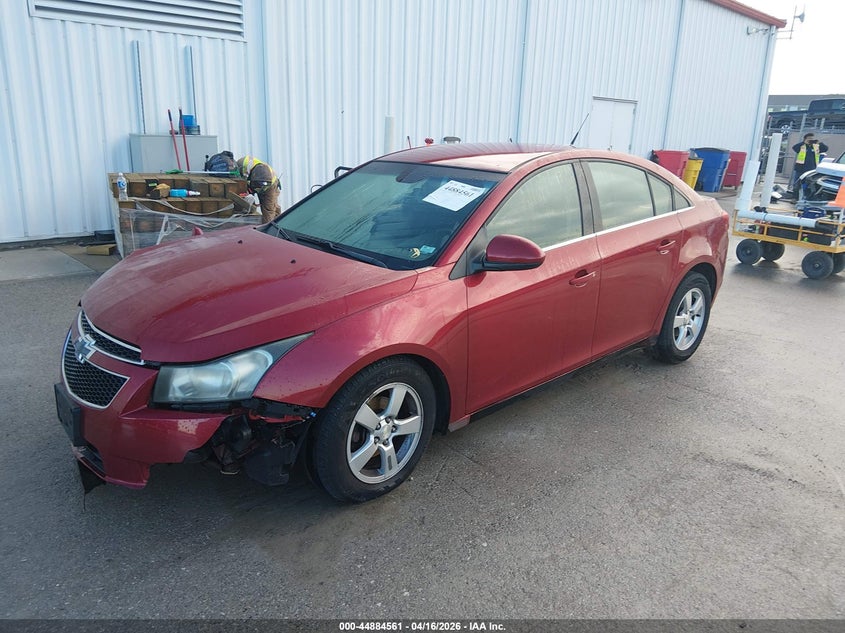 2014 Chevrolet Cruze 1.4 1Lt Auto red Lot 111044884561 Vin 1G1PC5SB4E7377035