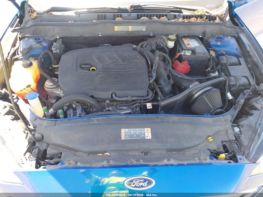 2017 Ford Fusion Se VIN: 3FA6P0HD8HR204091 Lot: 44884616