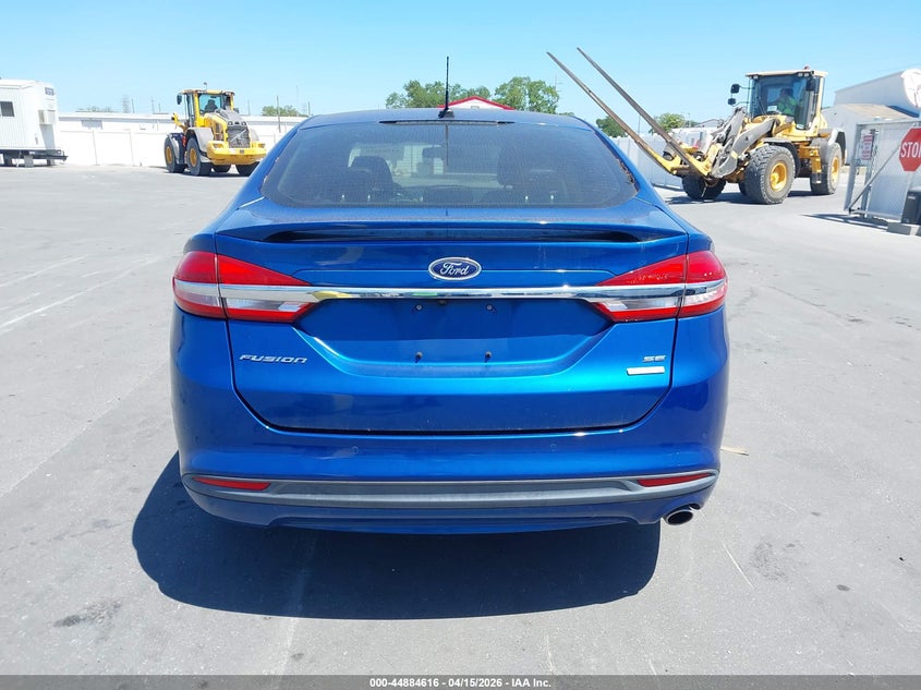 2017 Ford Fusion Se VIN: 3FA6P0HD8HR204091 Lot: 44884616