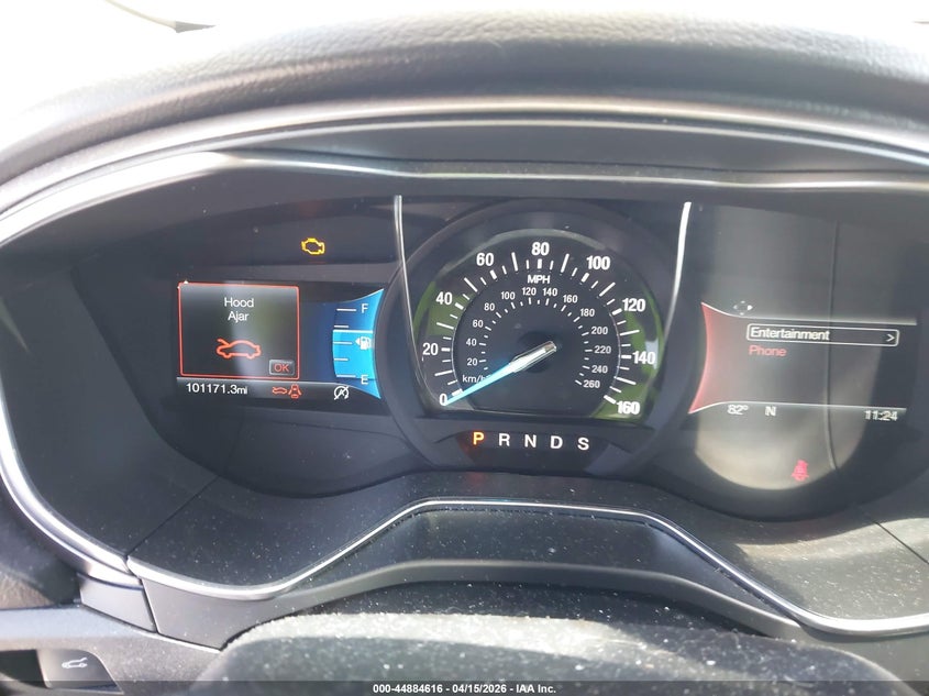 2017 Ford Fusion Se VIN: 3FA6P0HD8HR204091 Lot: 44884616