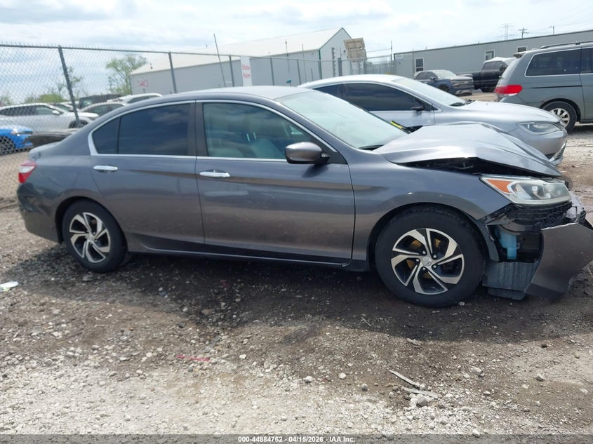 2017 Honda Accord Lx VIN: 1HGCR2F36HA255954 Lot: 44884762