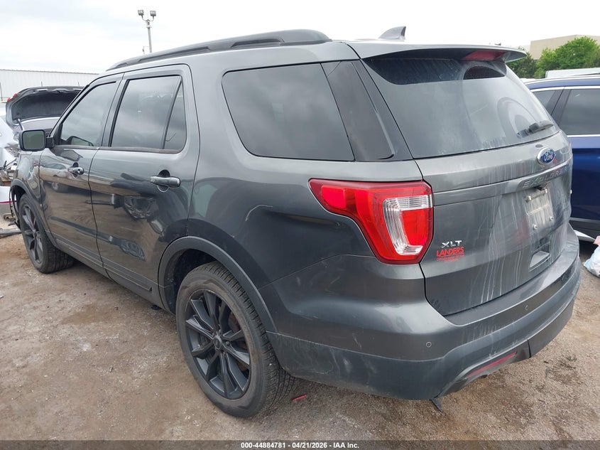 Vin: 1fm5k8d86hgd55767, lot: 45382127, ford explorer xlt 20173