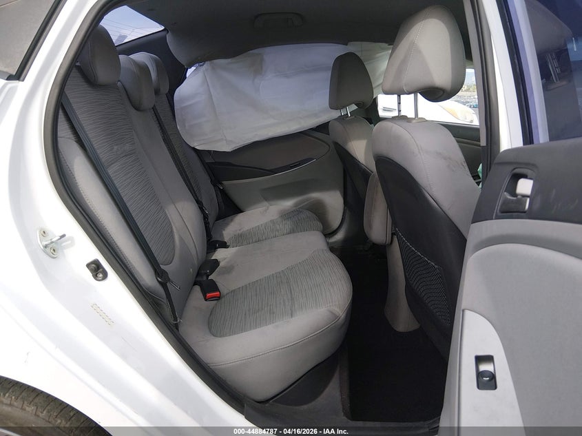 2017 Hyundai Accent 1.6 Value Edition white Lot 111044884787 Vin KMHCT4AE4HU272332