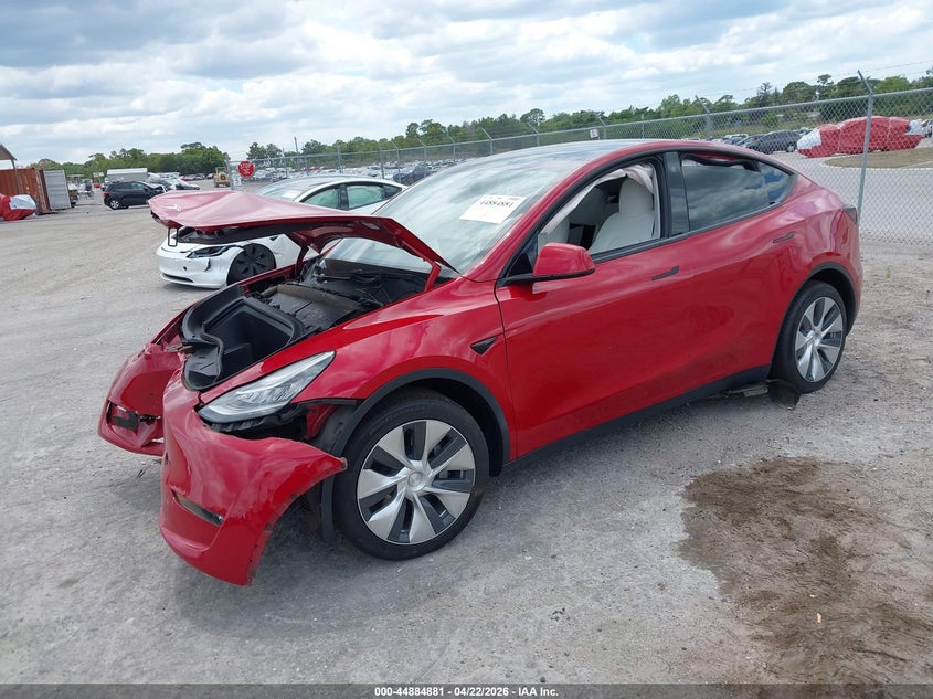 VIN: JF1VBAN67R9807682 2022 TESLA Y 1