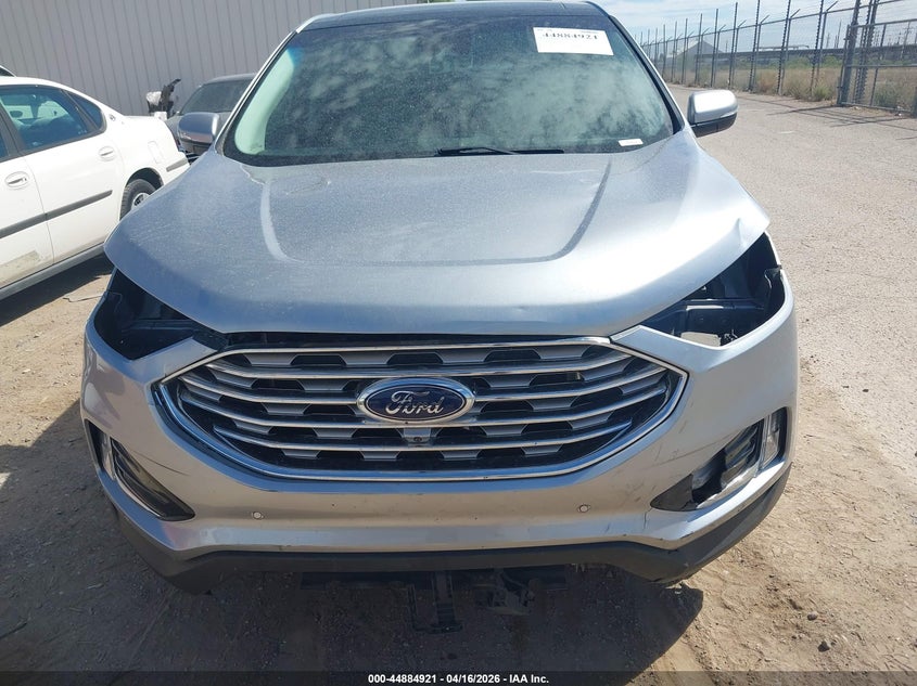 2020 Ford Edge 2.0 Titanium silver Lot 111044884921 Vin 2FMPK4K98LBA98687