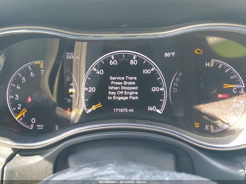 2017 Jeep Grand Cherokee VIN: 01C4RJBG6HC826535 Lot: 44885041