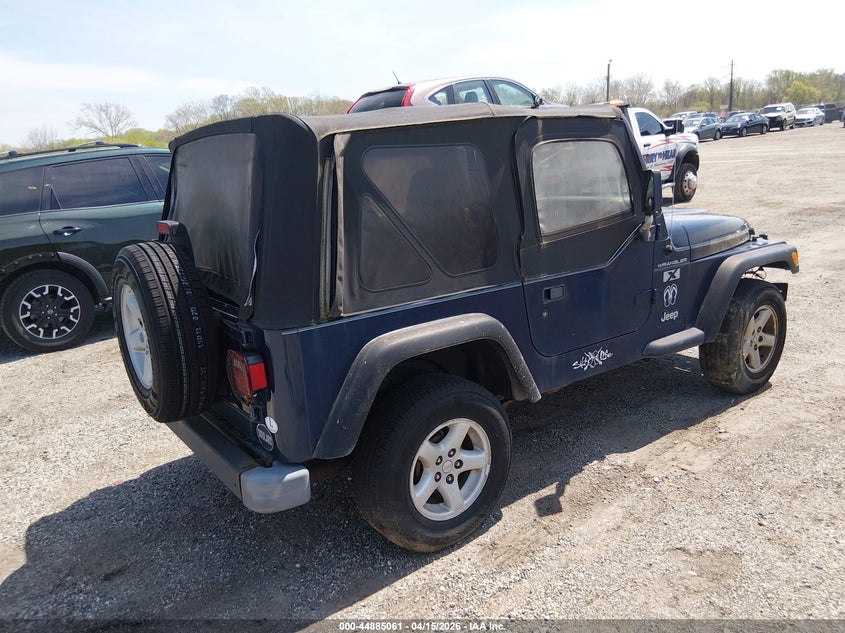 2002 Jeep Wrangler X