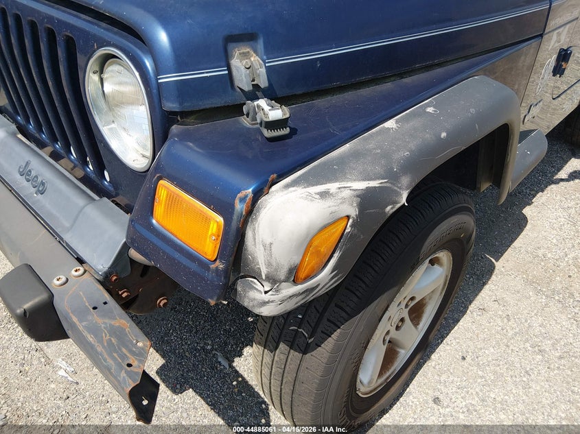 2002 Jeep Wrangler X VIN: 1J4FA39S02P719783 Lot: 44885061