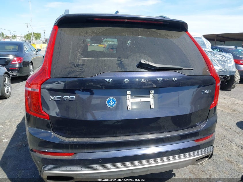 2016 Volvo Xc90 T6 Momentum VIN: YV4A22PK5G1037712 Lot: 44885222