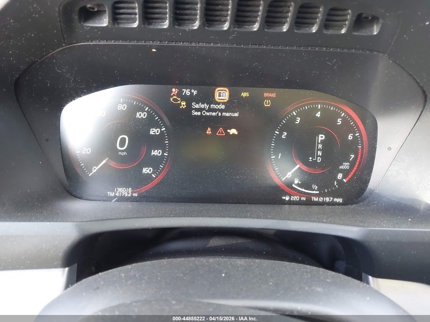 2016 Volvo Xc90 T6 Momentum VIN: YV4A22PK5G1037712 Lot: 44885222