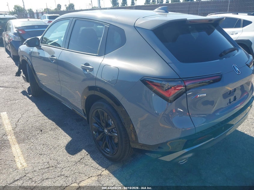 Vin: 3hdsa1h74sm707341, lot: 45382576, acura adx a-spec with advance 20253