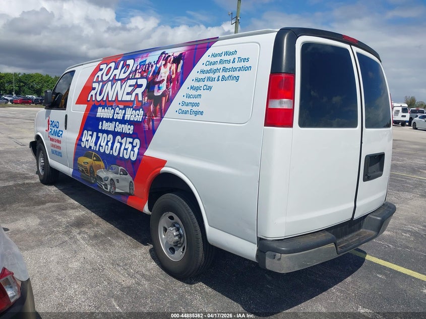 Vin: 1gcwgbfp6j1250294, lot: 45382708, chevrolet express 2500 work van 20183