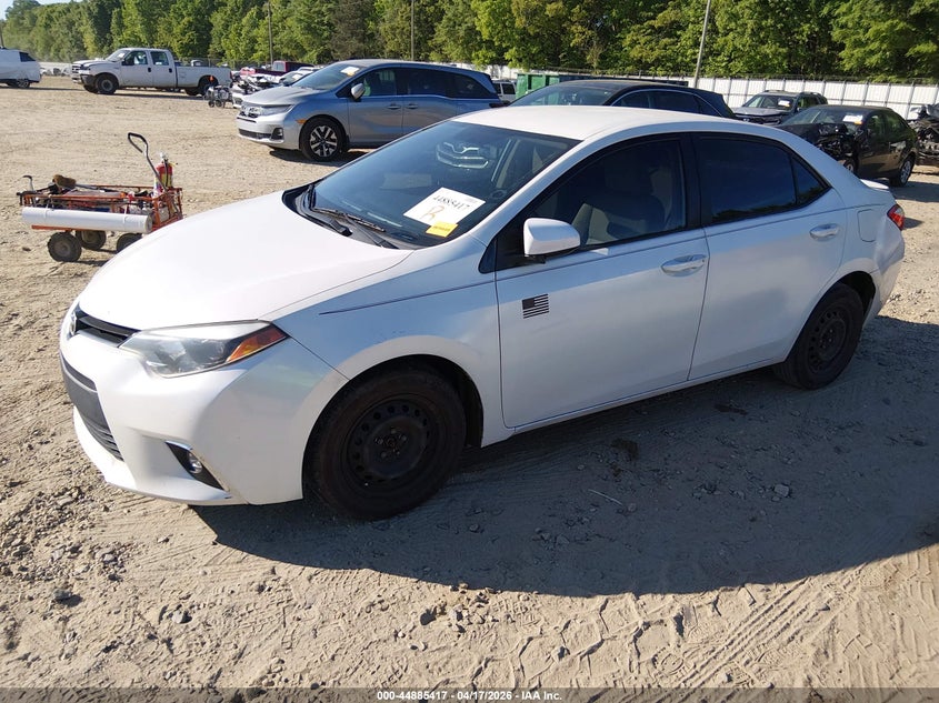 2014 Toyota Corolla Le Eco 5YFBPRHE9EP145592 photo 1