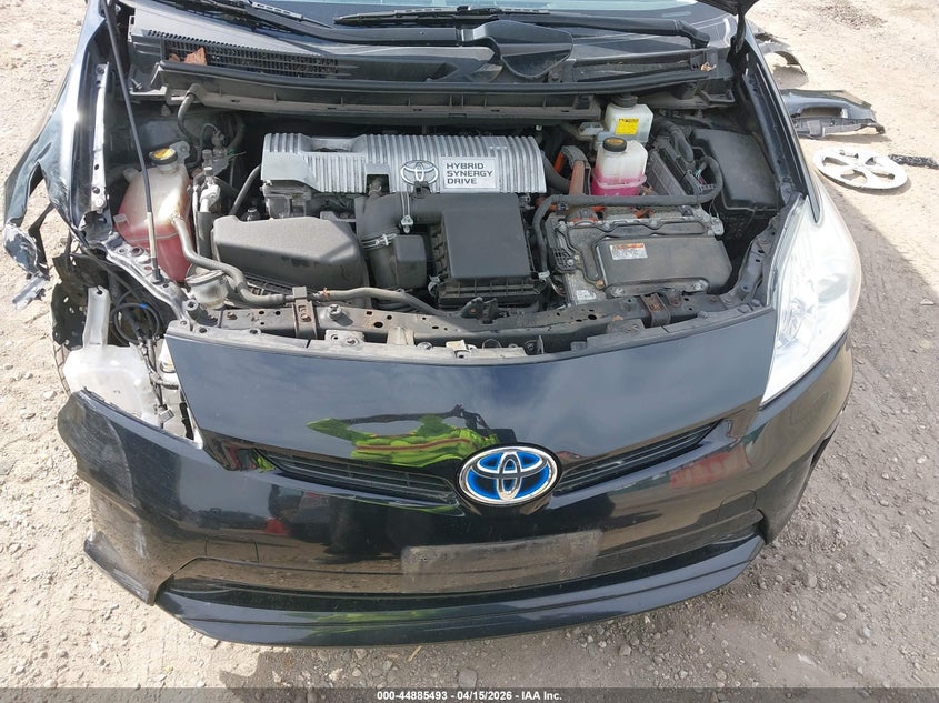 2014 Toyota Prius Two VIN: JTDKN3DU7E1752417 Lot: 44885493