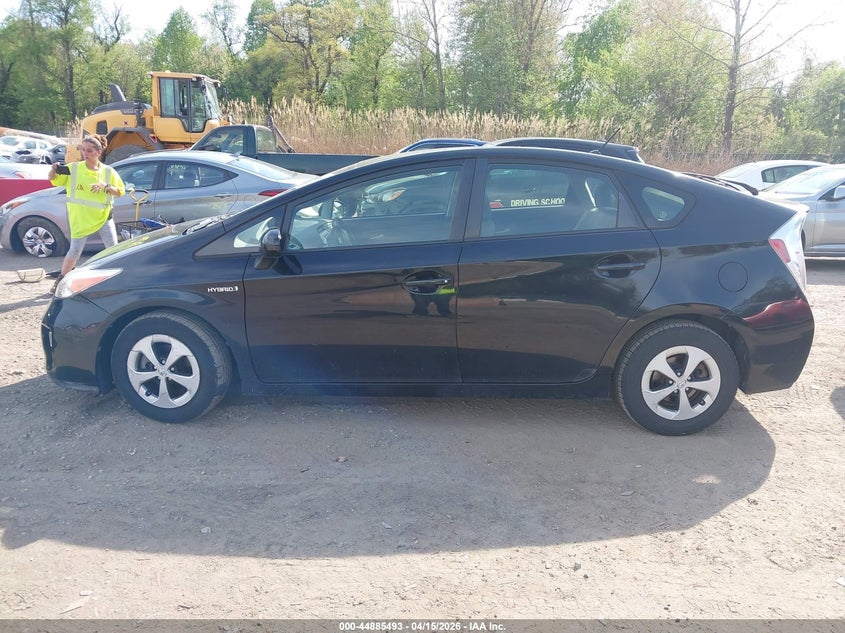 2014 Toyota Prius Two VIN: JTDKN3DU7E1752417 Lot: 44885493