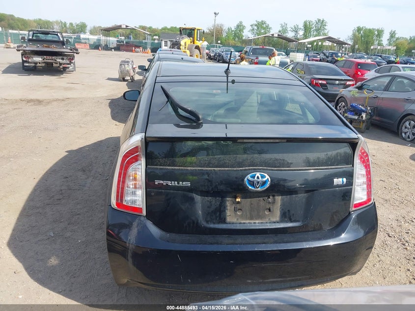 2014 Toyota Prius Two VIN: JTDKN3DU7E1752417 Lot: 44885493