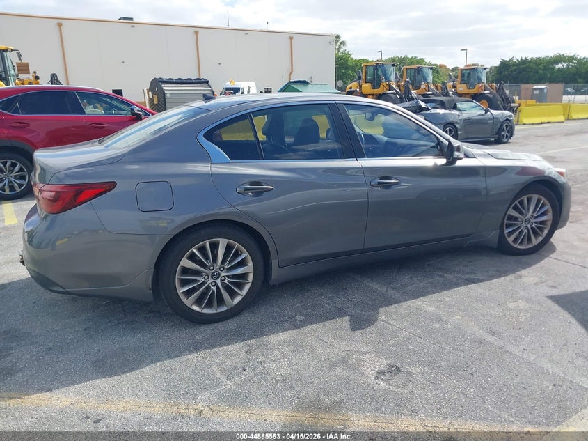 2021 Infiniti Q50 Pure Awd VIN: JN1EV7ARXMM750276 Lot: 44885563